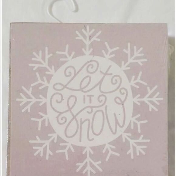 New Home Chunky Wood Block Sitters Décor - Picture 2 of 12